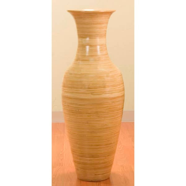 Shop 36 Inch Bamboo Tall Floor Vase Overstock 2580805