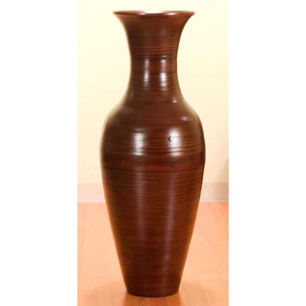 Shop 36 Inch Bamboo Tall Floor Vase Free Shipping Today