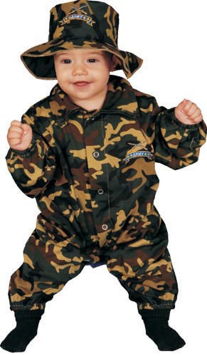 Military Officer Baby Costume