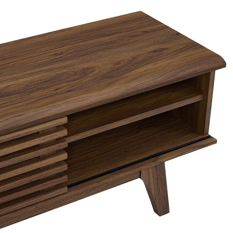 Carson Carrington Espoo 70-inch Entertainment Center TV Stand - Walnut Walnut