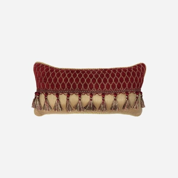 Croscill Roena 22x11" Tassel Trimmed Boudoir Pillow