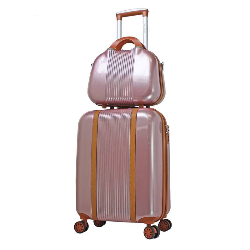 Lightweight 2-Piece Classique Hardside Carry On Spinner Set