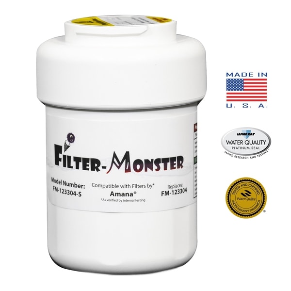 Replacement Compatible with Amana 12527304, WF401 Refrigerator Filter - White