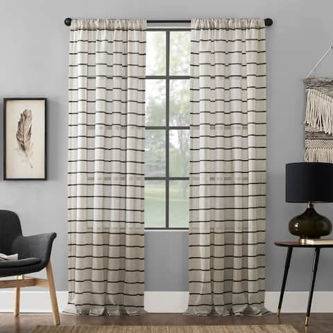 Buy Semi Sheer Curtains Drapes Online At Overstock Our Best Window Treatments Deals