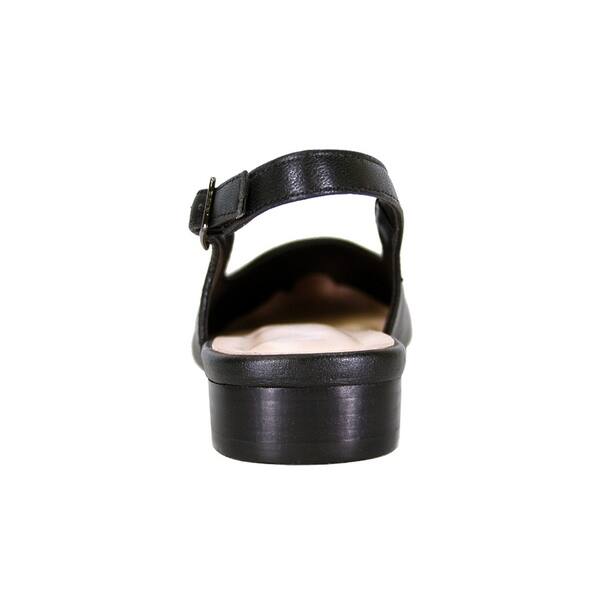 PEERAGE Macy Women Wide Width Leather Slingback Dress or Casual Flats Size  10 (As Is Item) - Bed Bath & Beyond - 29812810