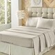 preview thumbnail 12 of 18, Five Queens Court Royal Fit 800 Thread Count 4 Piece Bed Sheet Set Silver - King