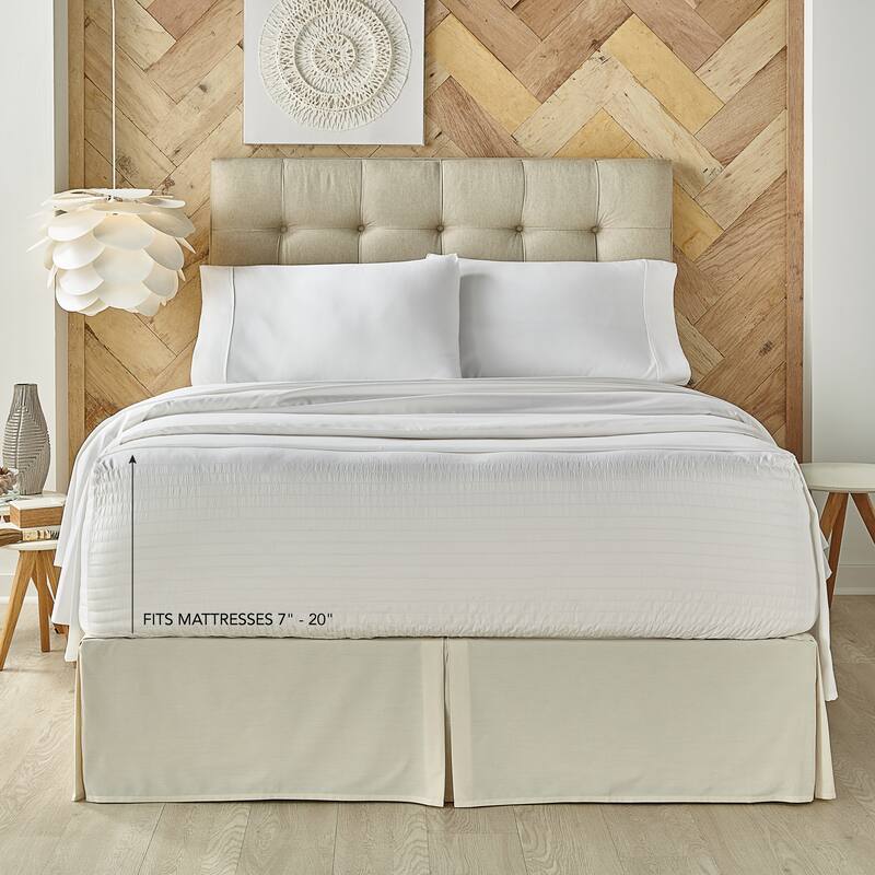 Five Queens Court Royal Fit 800 Thread Count 4 Piece Bed Sheet Set