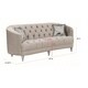 preview thumbnail 6 of 6, Coaster Furniture Avonlea Grey 3-piece Tufted Living Room Set