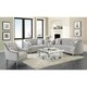 preview thumbnail 1 of 6, Coaster Furniture Avonlea Grey 3-piece Tufted Living Room Set