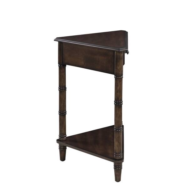 Shop Copper Grove Chatelet 1 Drawer Corner Accent Table On Sale