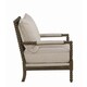 preview thumbnail 6 of 8, Coaster Nikki Upholstered Accent Chair, Beige - 29.50" x 34" x 38"
