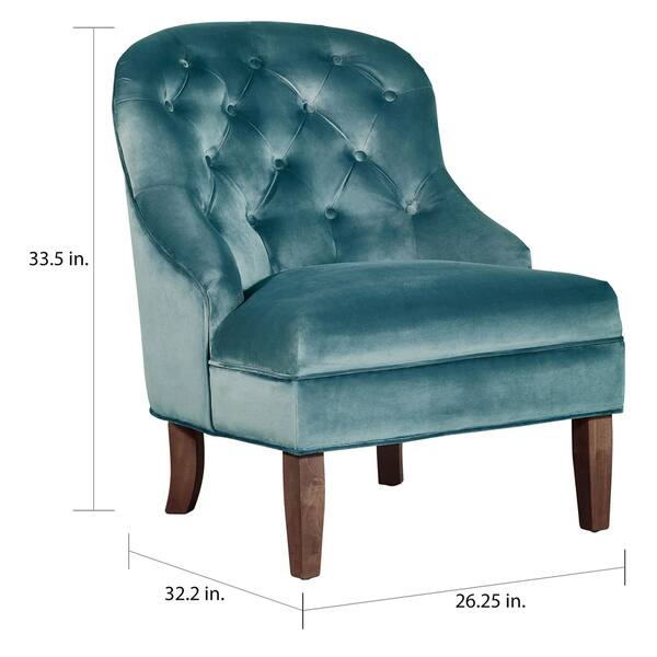 Shop Copper Grove Plessis Tufted Accent Chair Free Shipping