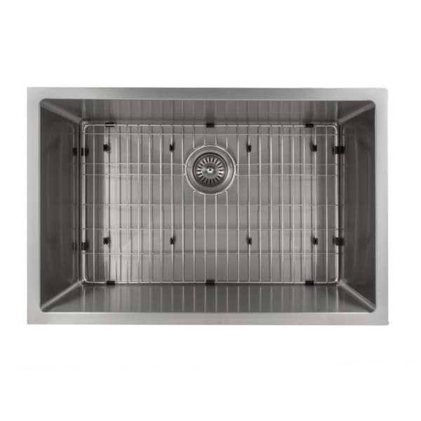 Zline 27 Inch Undermount Single Bowl Sink In Stainless Steel Zline 27 Inch Undermount Single Bowl Sink In Stainless Steel