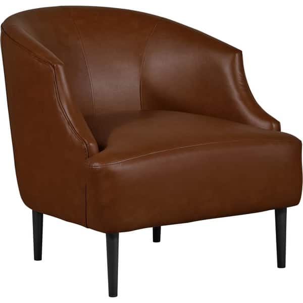 Shop Tommy Hilfiger Jameston Leather Club Chair On Sale Free