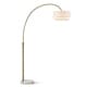 preview thumbnail 2 of 7, Carson Carrington Flam 81-inch Arch Floor Lamp