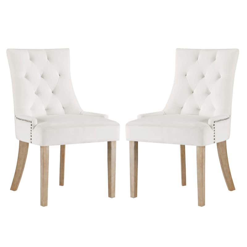 Copper Grove Vodice Velvet Dining Chair (Set of 2)