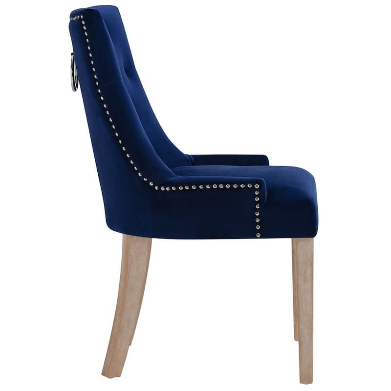 Copper Grove Vodice Velvet Dining Chair (Set of 2)