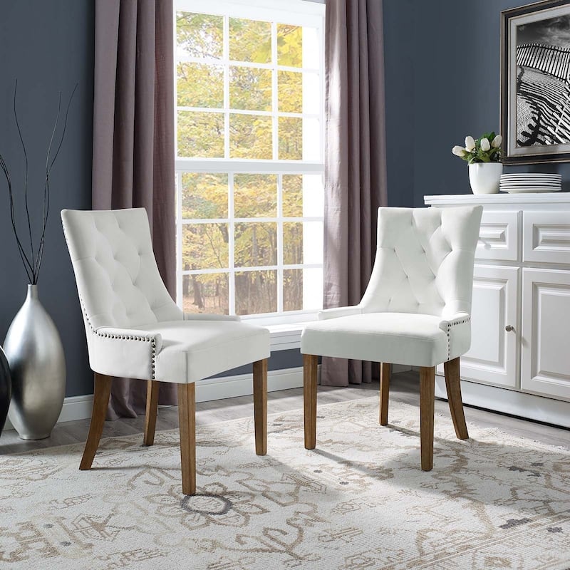 Copper Grove Vodice Velvet Dining Chair (Set of 2)