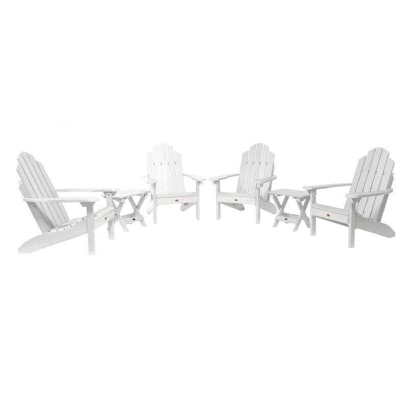 HIGHWOOD 6-Piece Adirondack Seating Set - White