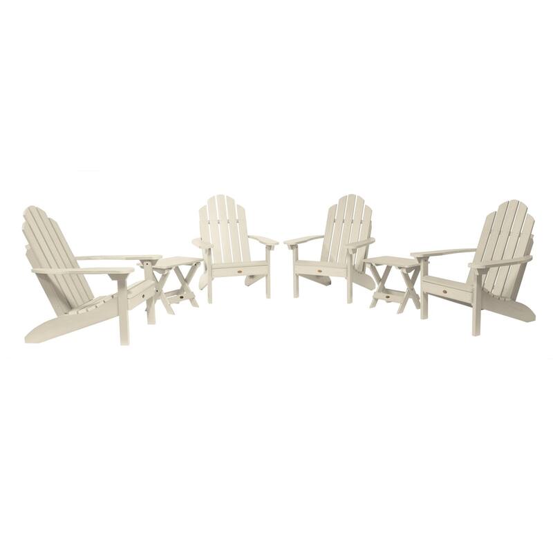 HIGHWOOD 6-Piece Adirondack Seating Set - Whitewash