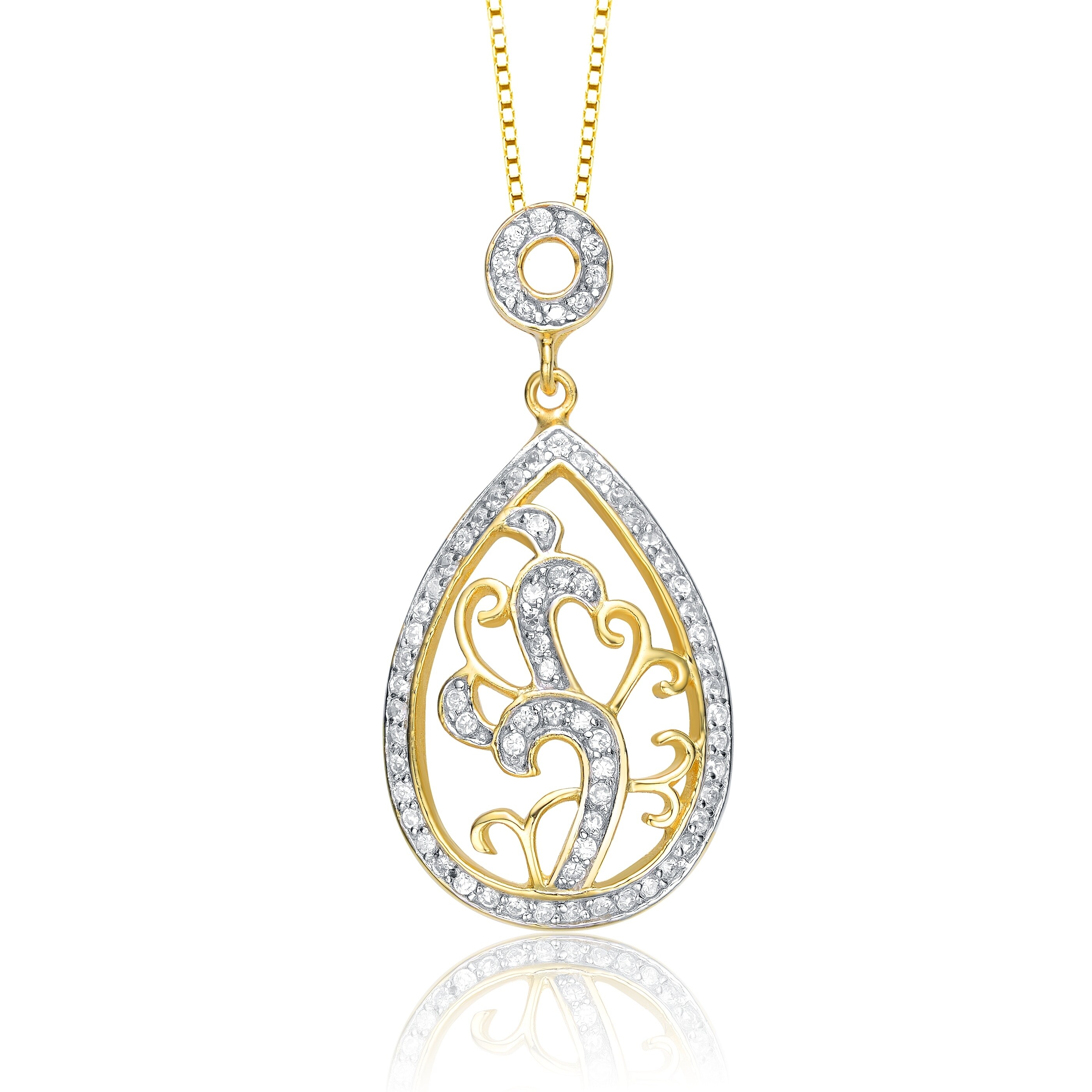 pear drop pendant