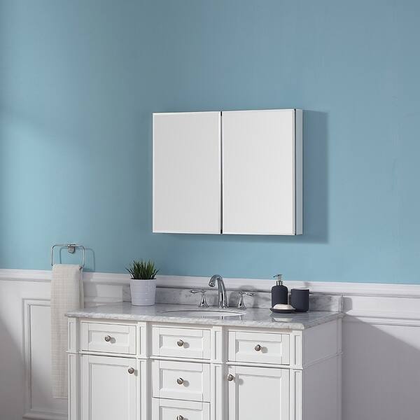 Shop Ove Decors Galway 30 In Medicine Cabinet Mirror Plating