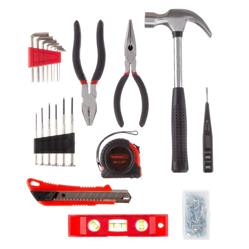 Tool Kit - 102 Heat-Treated Pieces with Carrying Case by Stalwart