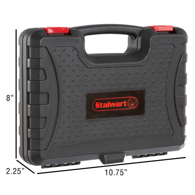 Tool Kit - 102 Heat-Treated Pieces with Carrying Case by Stalwart