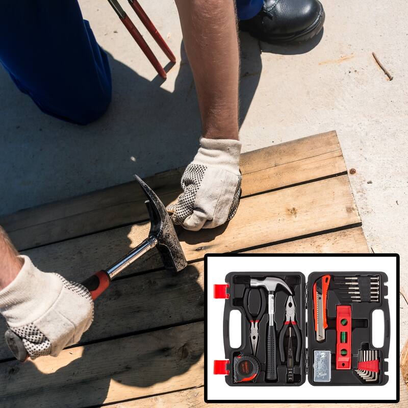 Tool Kit - 102 Heat-Treated Pieces with Carrying Case by Stalwart