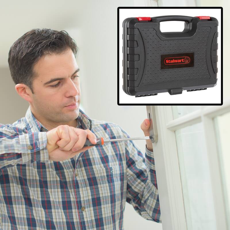 Tool Kit - 102 Heat-Treated Pieces with Carrying Case by Stalwart