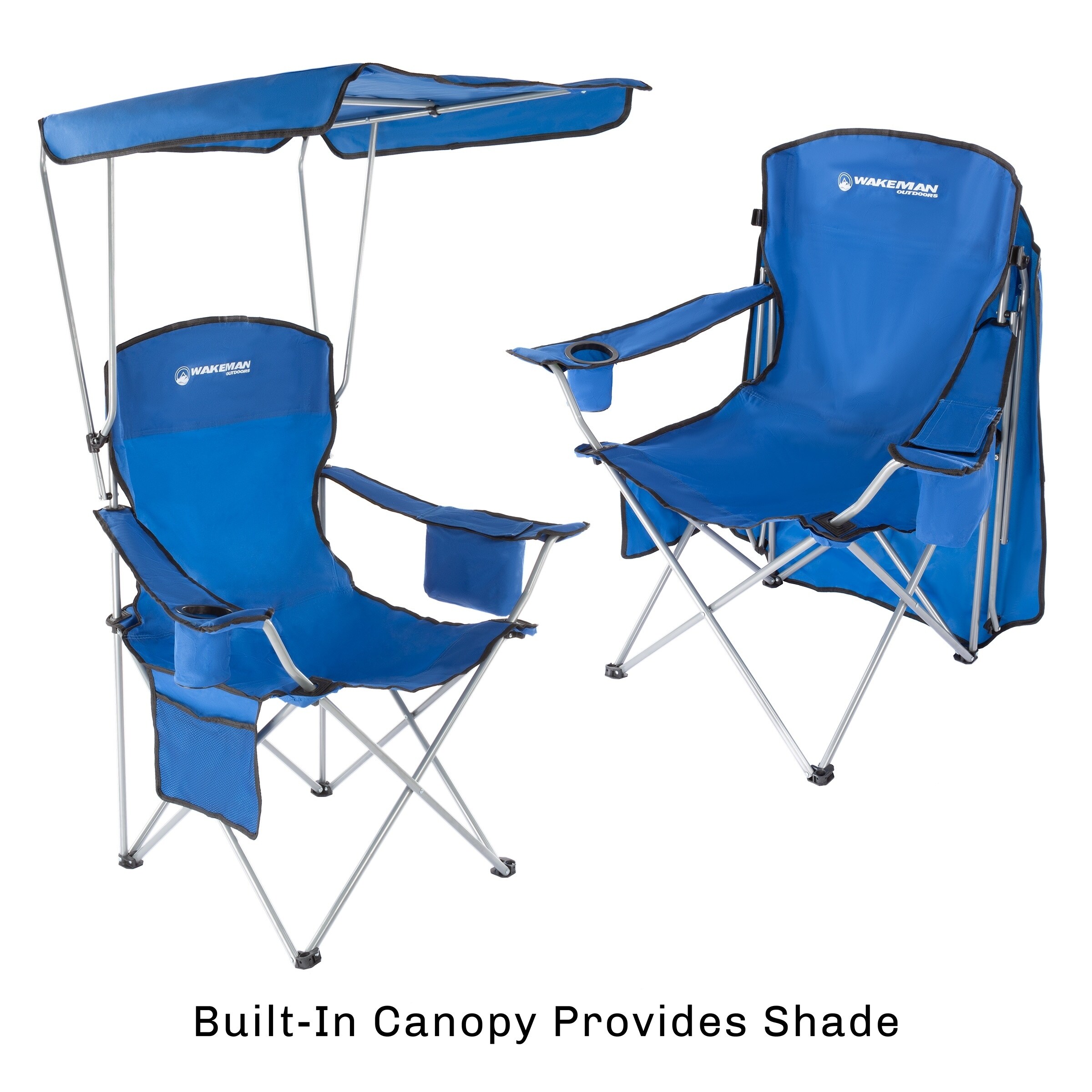 Shop Camp Chair Canopy 300lbs Capacity By Wakeman Outdoors Free
