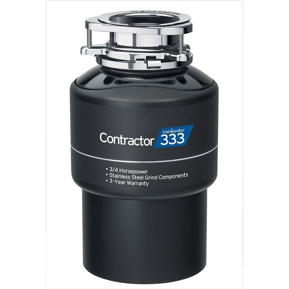 InSinkErator Contractor 333 Garbage Disposal, 3/4 HP (CONTRACTOR333)