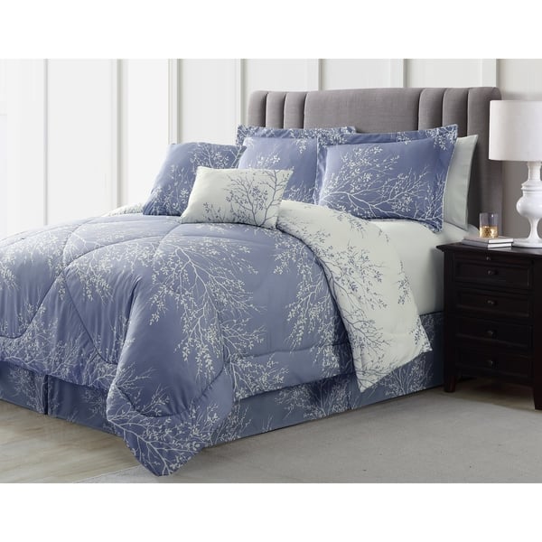 Spirit Linen Home Foliage Comforter Set (6 Piece) Bed Bath & Beyond 25896066