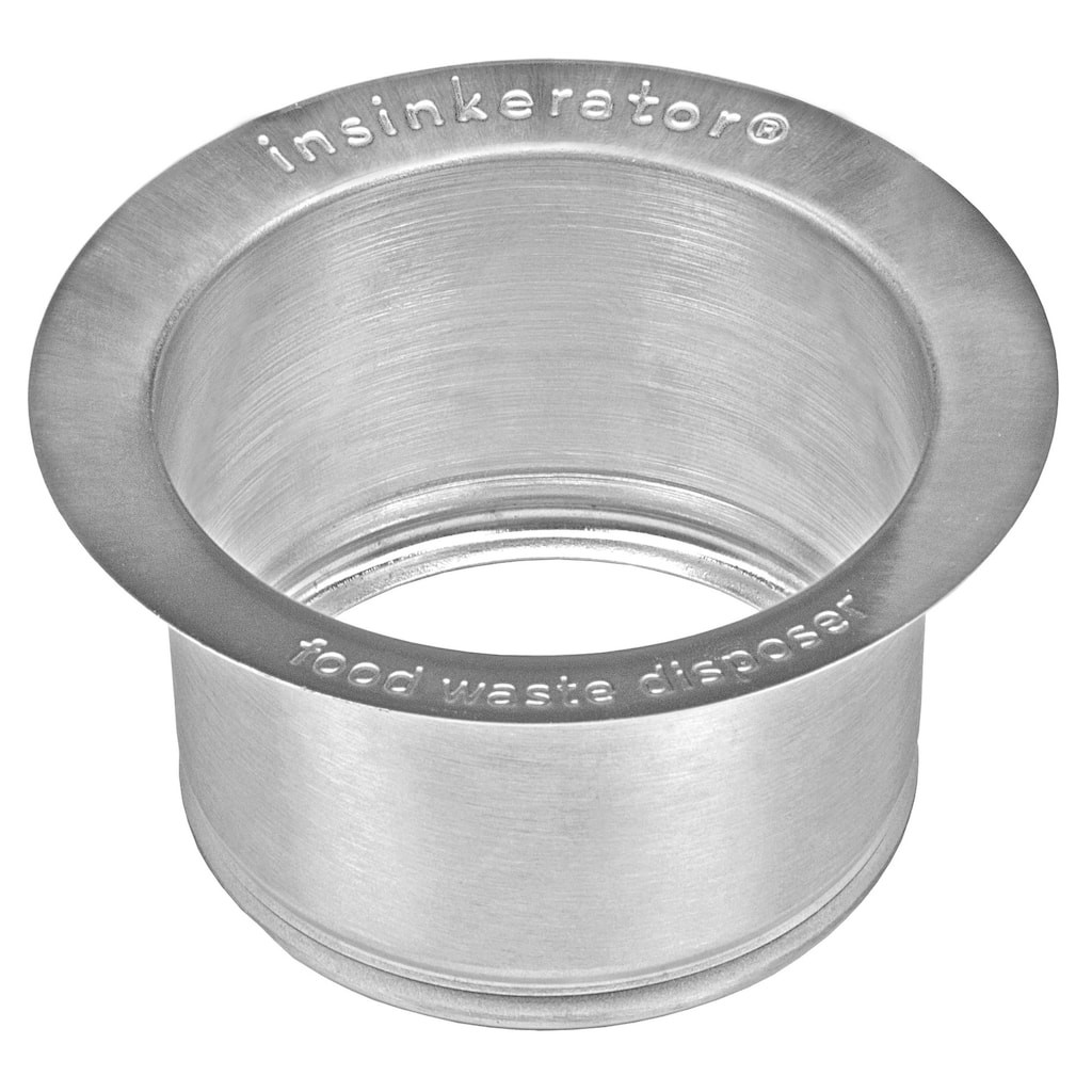 InSinkErator Extended Sink Flange, Stainless Steel (FLG-SSLG)