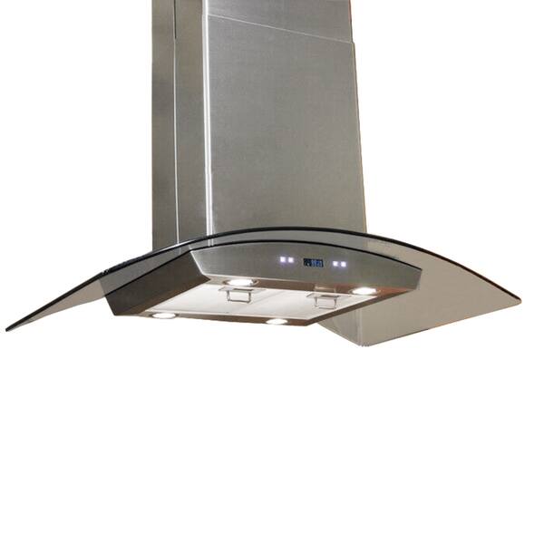 Shop Cavaliere Euro 30 Inch Island Mount Range Hood Free