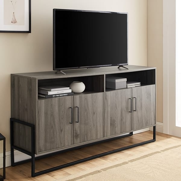 Shop Carbon Loft Barnett 58 Inch Modern Tv Stand Console 58 X 16