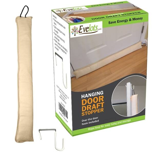 Shop Evelots Door Window Draft Stopper Block Cold Heat With Door
