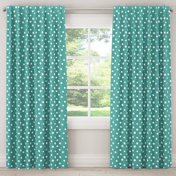 Shop Skyline Furniture Blackout Curtain In Painted Dot Free