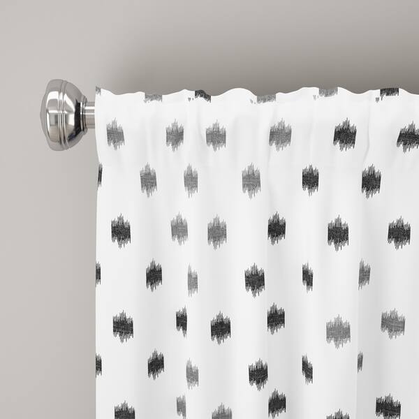 Shop Skyline Furniture Blackout Curtain In Ikat Spot Free