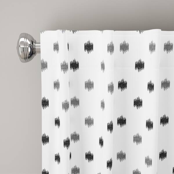Shop Skyline Furniture Blackout Curtain In Ikat Spot Free