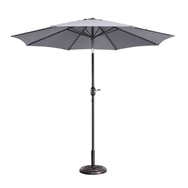 Shop Black Friday Deals On North Bend 9 Foot Outdoor Patio Umbrella With 8 Ribs Auto Tilt By Havenside Home On Sale Overstock 25896785