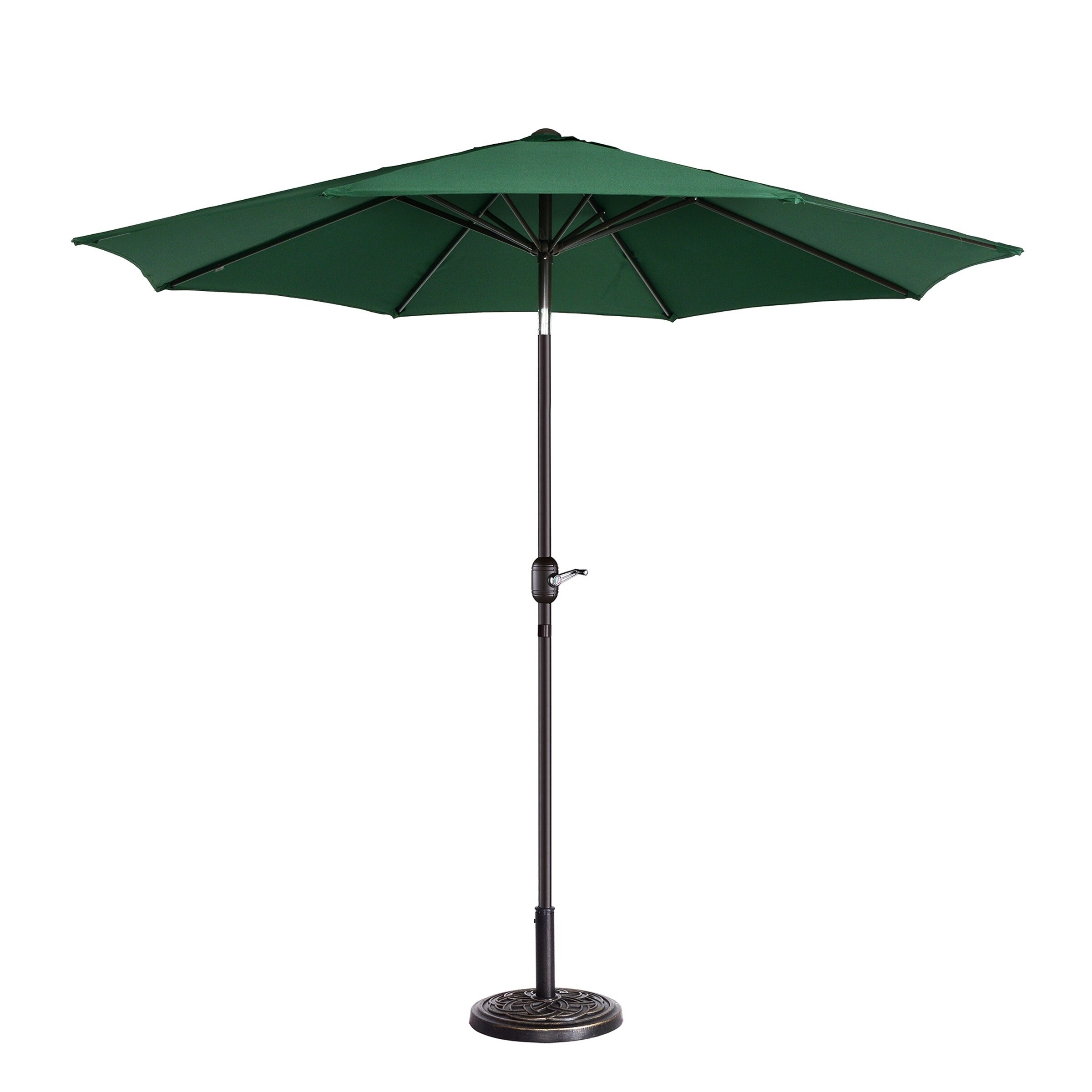 Shop Black Friday Deals On North Bend 9 Foot Outdoor Patio Umbrella With 8 Ribs Auto Tilt By Havenside Home On Sale Overstock 25896785