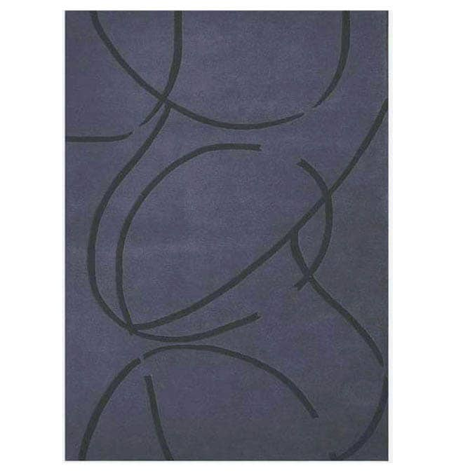 Hand tufted Archie Blue Wool Rug (8 X 106) (bluePattern StripeMeasures 1 inch thickTip We recommend the use of a non skid pad to keep the rug in place on smooth surfaces.All rug sizes are approximate. Due to the difference of monitor colors, some rug co