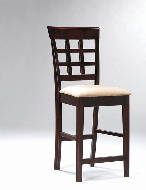 Window Back Counter Stools (Set of 2)