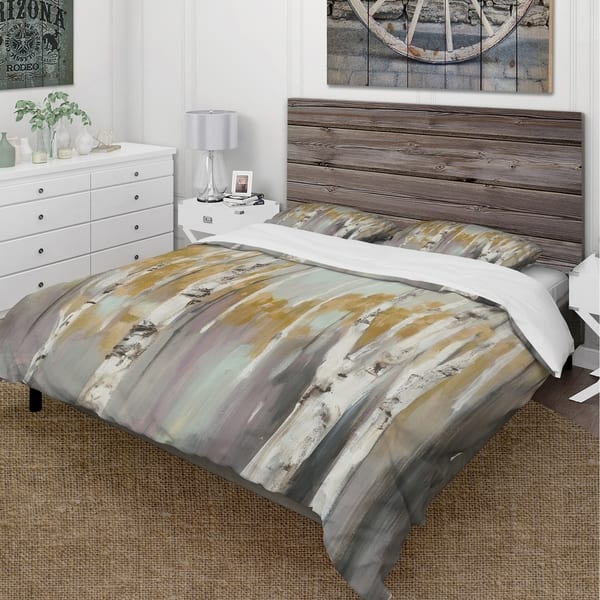 Shop Carbon Loft Gigliotti Yellow Forest Print Bedding Set Free