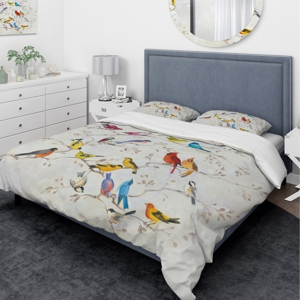 bird duvet set