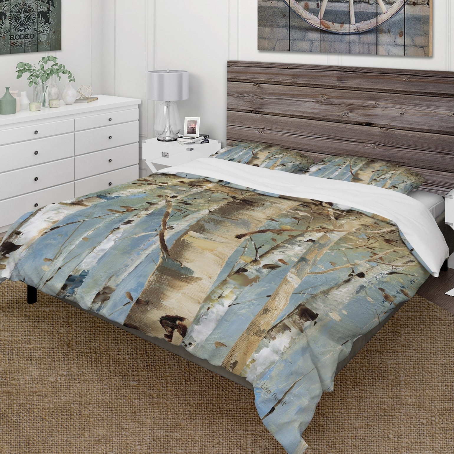 Farmhouse Bedding Set - Duvet Cover 