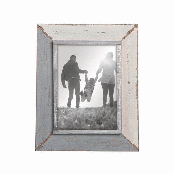 5X7 Blue Gray Photo Frame