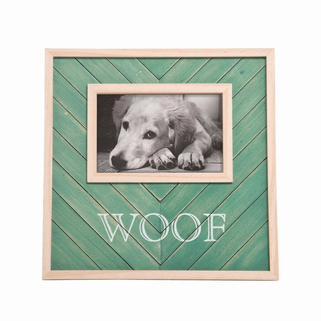 4X6 Woof Pet Photo Frame