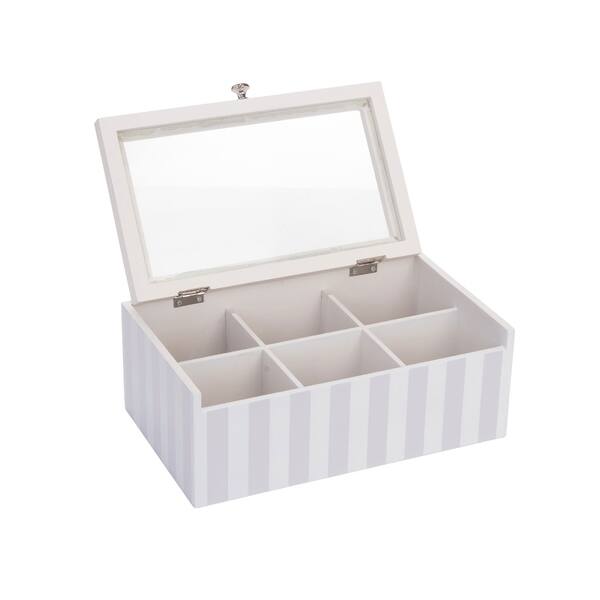 Shop Stripe Decorative Storage Box Free Shipping On Orders Over